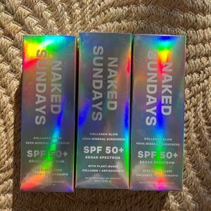 Naked Sundays SPF 50+ Mineral Sunscreen with Collagen